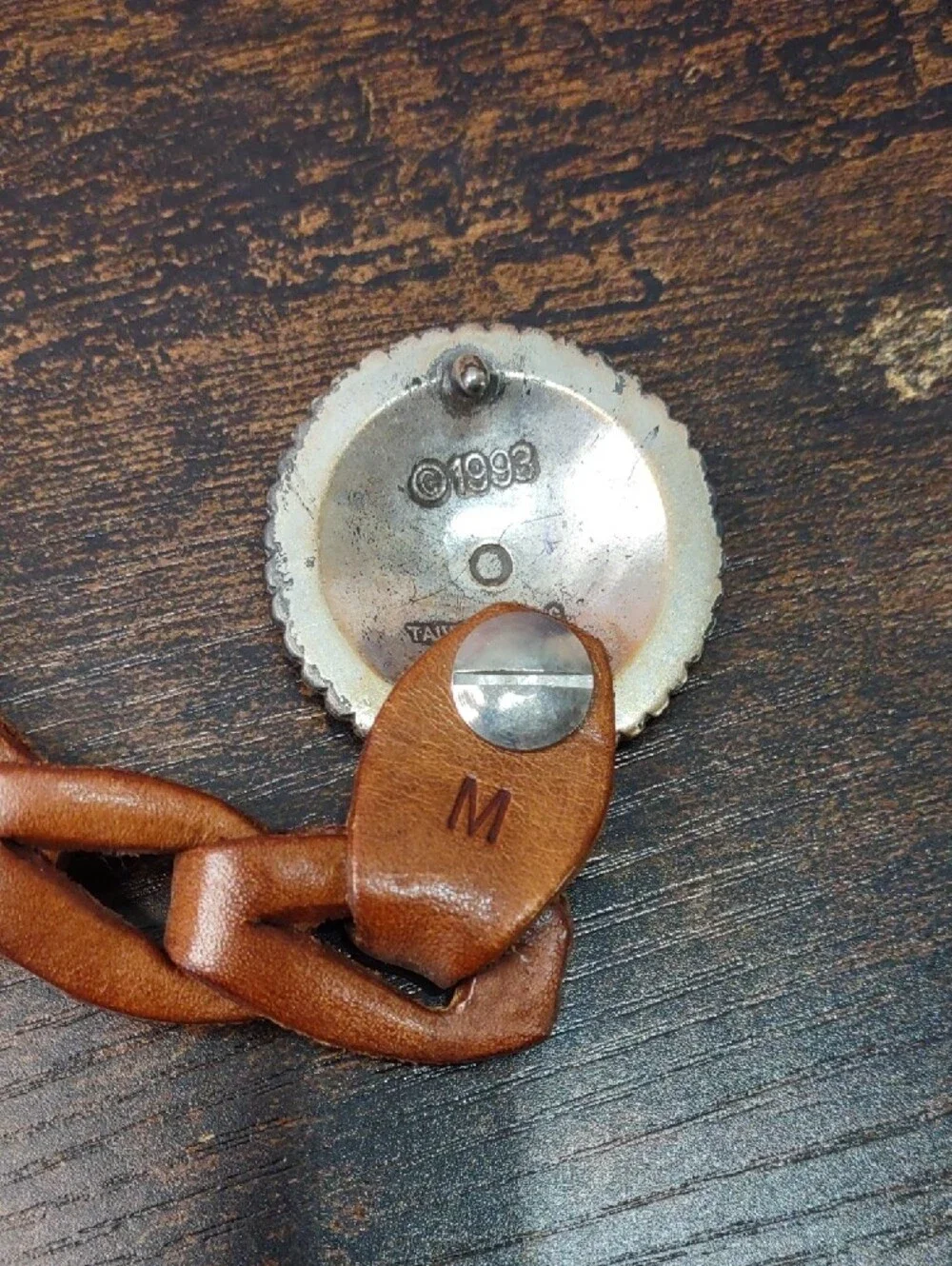 Brighton Linked Leather Belt with Silver Conchos